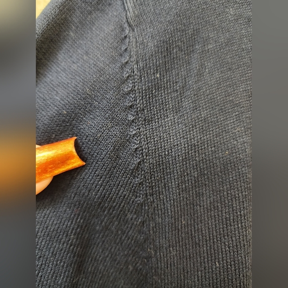 Selected Homme Navy Knit Long-Sleeve Turtleneck - Movie used! - Picture 9 of 11